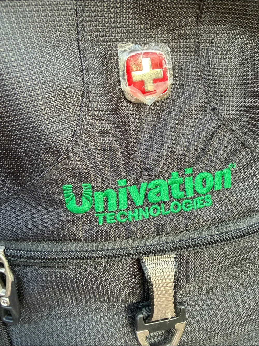 SwissGear Black Laptop Backpack – Univation Technologies – Excellent Condition